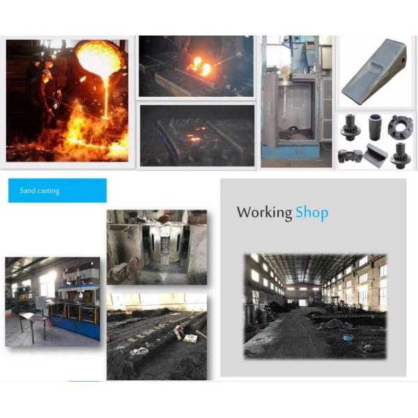 ASTM 60-40-18 Ductile Iron Coated Resin Sand Casting