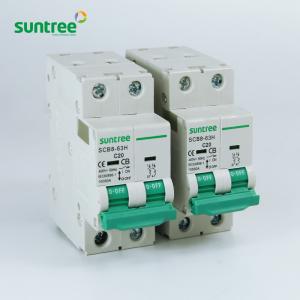 China Terminals IP20 Mini 3 Pole IEC60898 Mcb Circuit Breakers wholesale