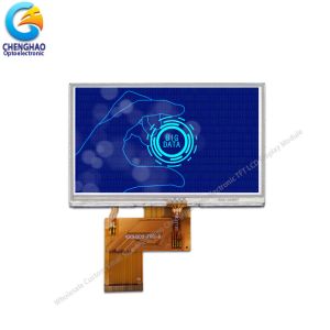China TN Transmission Resistive Lcd Touch Screen 4.3&quot; Halogen Free TFT RTP wholesale