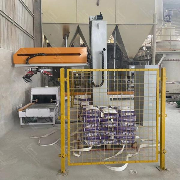 Single Column Rotary Palletizer High Speed Bag Palletizing Machine