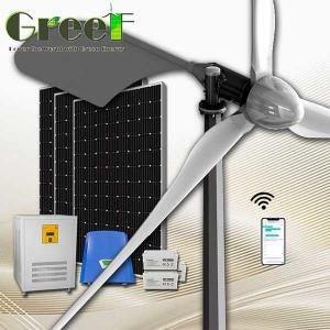 China Household Rooftop Pitch Control Wind Turbine Generator Wind Mill Fan 5KW 10KW For Home on sale