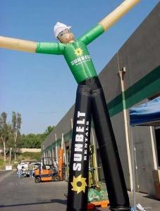 China Inflatable air dancer / air tubes / inflatable sky man double leg air man wholesale