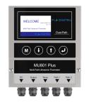 MU801 Plus Plug In Sensor Ultrasonic Flowmeter Multi Path