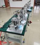 High Production N95 Earloop Welding Machine , Earloop Mask Machine OEM Supported