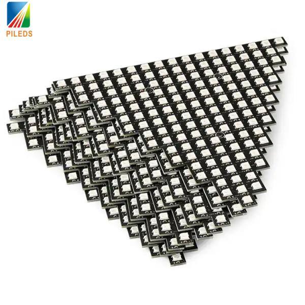 Quality Ws2812 LED Matrix Panels Synchronization Control System With Wide Viewing for sale