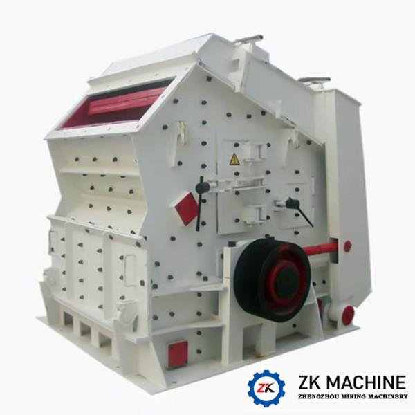 Quality Automatic Rock Impact Crusher Machine Simple Structure Less Grinding Power for sale