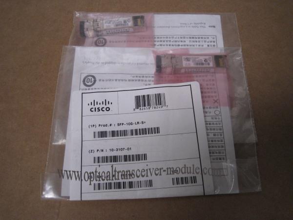 Quality SFP-10G-LR-S Cisco Optical Transceiver Module For Data Center / Enterprise Wiring Closet for sale