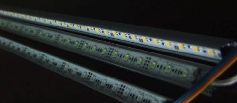 Waterproof SMD RGB LED Strip Light Flexible Lattice Scrolling LED Curtain Matrix