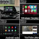 Toyota C-HR CHR Android 13 multimedia interface with wireless android auto
