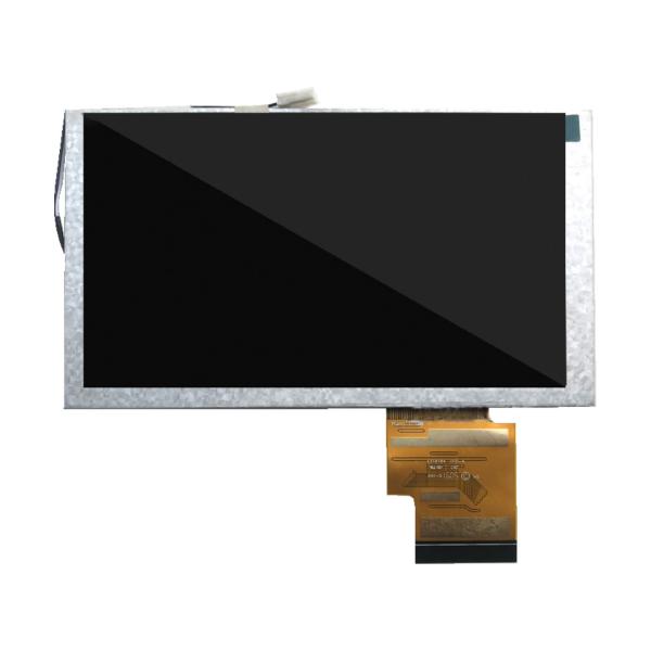 Quality 6.2 Inch 800*480 Wide Temperature Automotive TFT LCD Module With RGB Interface 450nits for sale