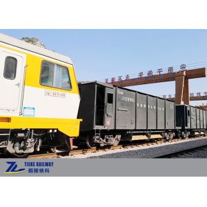 Pneumatic Unloading Ore Hopper Wagons 60t Loading Freight Train