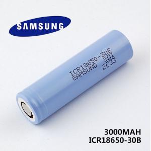 China Original Samsung ICR18650-30B 3000mAh 3.7V Li-ion Rechargeable e-cigs/mods battery on sale
