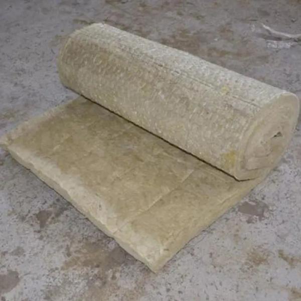 Rockwool Insulation Blanket 100kPa Compressive Strength For Heat Insulation