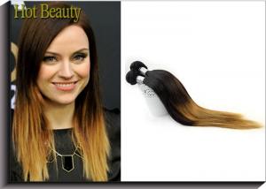 China Silky Straight Ombre Remy Human Hair Extensions With Model Show Wedding Party Meeting wholesale