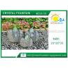 Buy cheap Artistic Cast Stone Garden Fountains Polished Surface With Three Crystal Glass from wholesalers