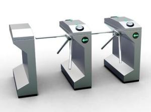 China RS485 RFID Gate Access Control System 500mm Sliding Turnstile Barrier Gate Waterproof on sale