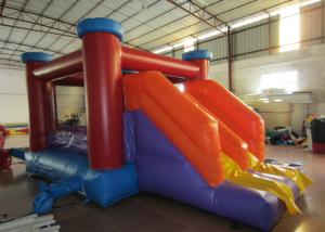 China Classic inflatable jumping house PVC inflatable bouncy with slide Simple inflatable bouncy for family use wholesale