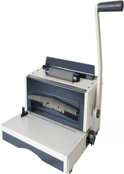 Quality Electirc Single Spiral Coil Binding Punching Machine For Plastic /Metal Single Spiral Coil for sale