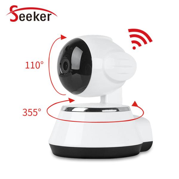 Quality 2017 New Hot Selling Pan Tilt Wireless Security Cameras 720P Wifi camera Two Way Audio Motion Detect for sale