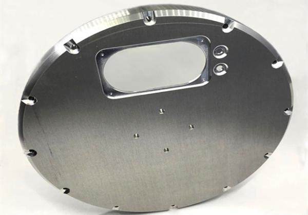 Quality 4 axis precision cnc milling machining 56111 round aluminium pancake electrical switch box cover for sale