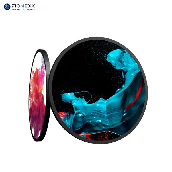 Quality Custom Round LCD Digital Signage Display with 5 Inch Screen and 400cd/m2 Brightness for sale