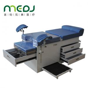 China Multifunctional Gynecological Worktable Stainless Steel Medical Desk With Storage Cabinet wholesale