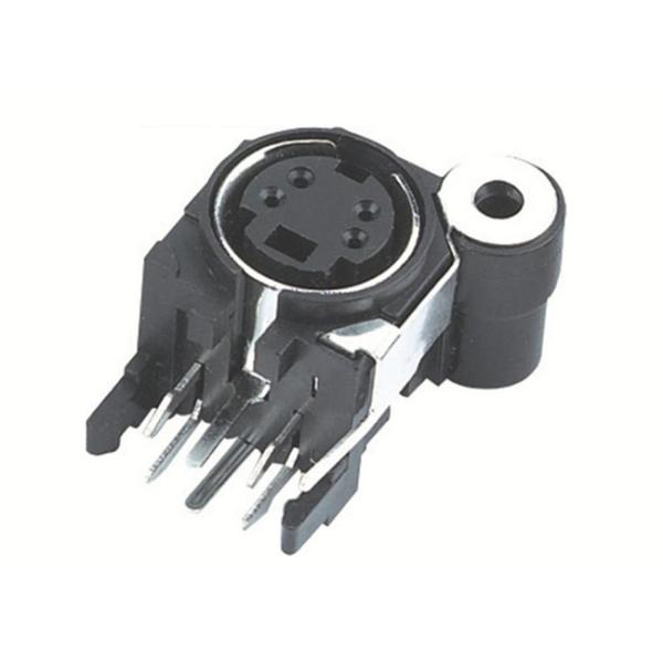 Mini Din Connector 8pin female Socket S terminal