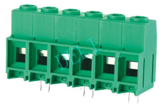 Quality Screw Terminal Block Connector 10.16mm Pitch 1P-xxP 600V 60A PCB DL134C-XX-10.16 for sale