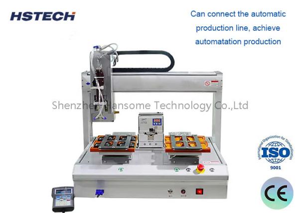 High Precision Dual Platform Automatic Soldering Robot With Stepper Motor And