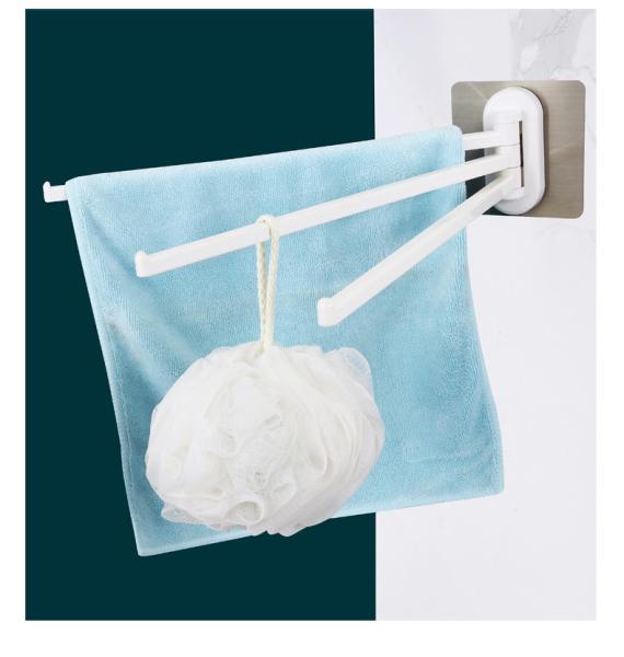 Quality Prevent Bacteria Irregularity Plastic Towel Rack 180 Degree Rotation for sale