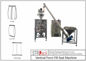 China Auger Filler Powder Packaging Machine 6KW 220V PLC Servo System With Auger Powder Filling Machines on sale