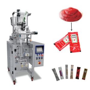 Ketchup Piston Liquid Filling Machine Small Chilli Sauce Volumetric Filling