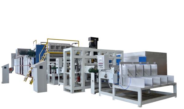 Quality Automatic Rotary Egg Carton Production Line Egg Tray Making Machine With Cast Iron And Steel Structure for sale