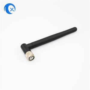 China 2.4/5.8g 90 Degree 5dBi External Rubber Duck WiFi Antenna With SMA Male Connector Router WiFi Antenna wholesale
