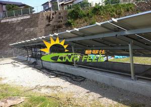 China Engineered Design Ground Mounted Pv Systems , Anodized Solar Racking System wholesale