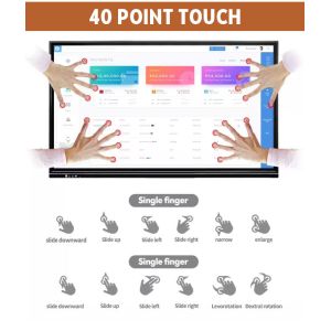 86 Inch Interactive White Board Education Interactive Display Qtenboard ODM