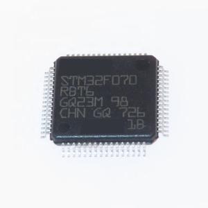 China Chuangyunxinyuan New Original STM32 STM32F070 Integrated Circuit Flash Memory 32-bit Microcontroller STM32F070RBT6 IC wholesale