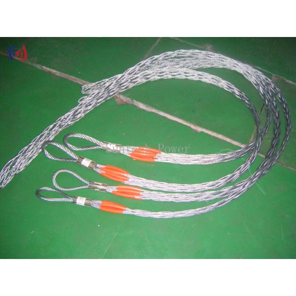 ACSR70 Conductor Cable Pulling Grips Mesh Sock Joints Stringing Tools For Transmission Line
