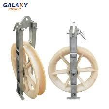China Transmission Line Tool Single Bundle Conductor Stringing Pulley Block wholesale