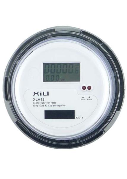 Quality Portable active electronic socket energy meter , ANSI Small Round electronic electricity meter for sale