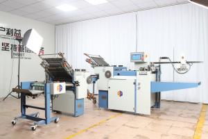 OEM ODM Large Format Paper Folding Machine With Double Sheet Detection