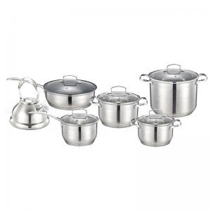 China Quality Restaurants Cookware Set Non Stick Stainless 12pcs Cookware Set Manufacturer wholesale