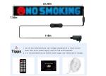 Remote Control RGB Programmable Display , Shop Window Advertising LED Soft