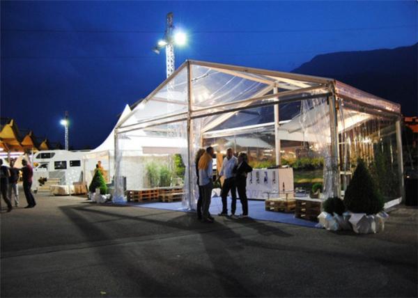 Rainproof Standard Size Clear Party Event Tents For Outdoor Commercial Activities