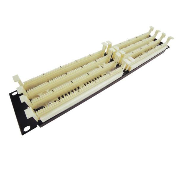 Quality 200 pair 110 Terminal Block 19" 1U 110 Cross Connect Distribution Frame Patch Panel for sale