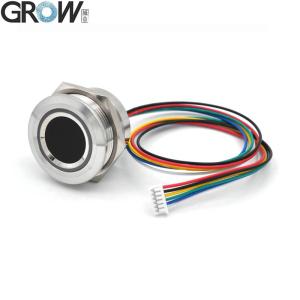 Grow R503-5V DC5V Round RGB LED UART Interface MX1.25-6pin Waterproof Capacitive Fingerprint Module Sensor