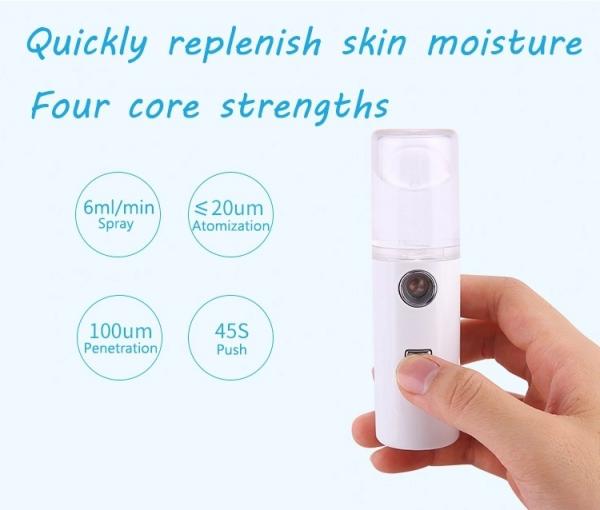 Facial Refreshing And Moisturizing Skin Hydrating Device Nano Face Spray Facial Steamer