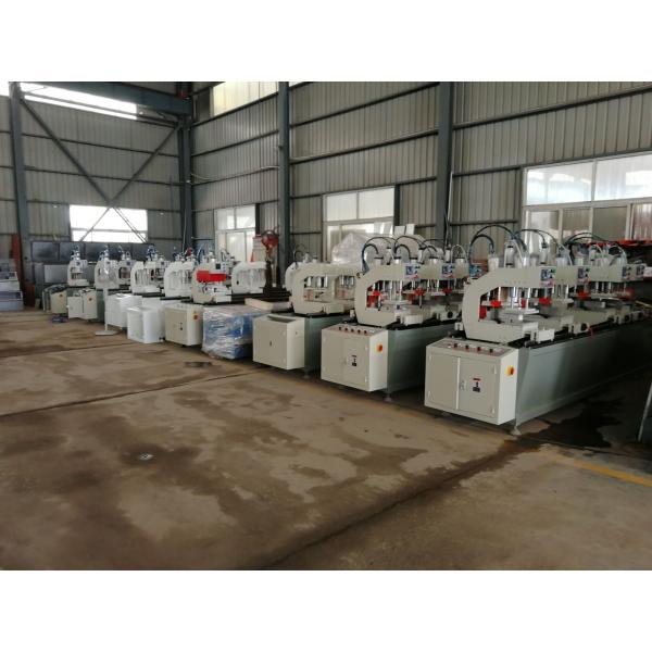 Automatic Four Head Upvc Welding Machine For Doors And Windows , Low Noise