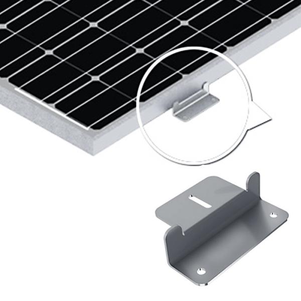 Quality Wind Resistance Solar Panel Module Mounting Accessories Flexible Solar Power Rail Mounting Bracket for sale