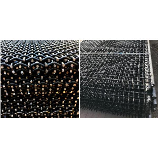 High Tensile Strength Corrosion Resistant Woven Wire Screen Mesh with Customizable Width for Vibrating Screens